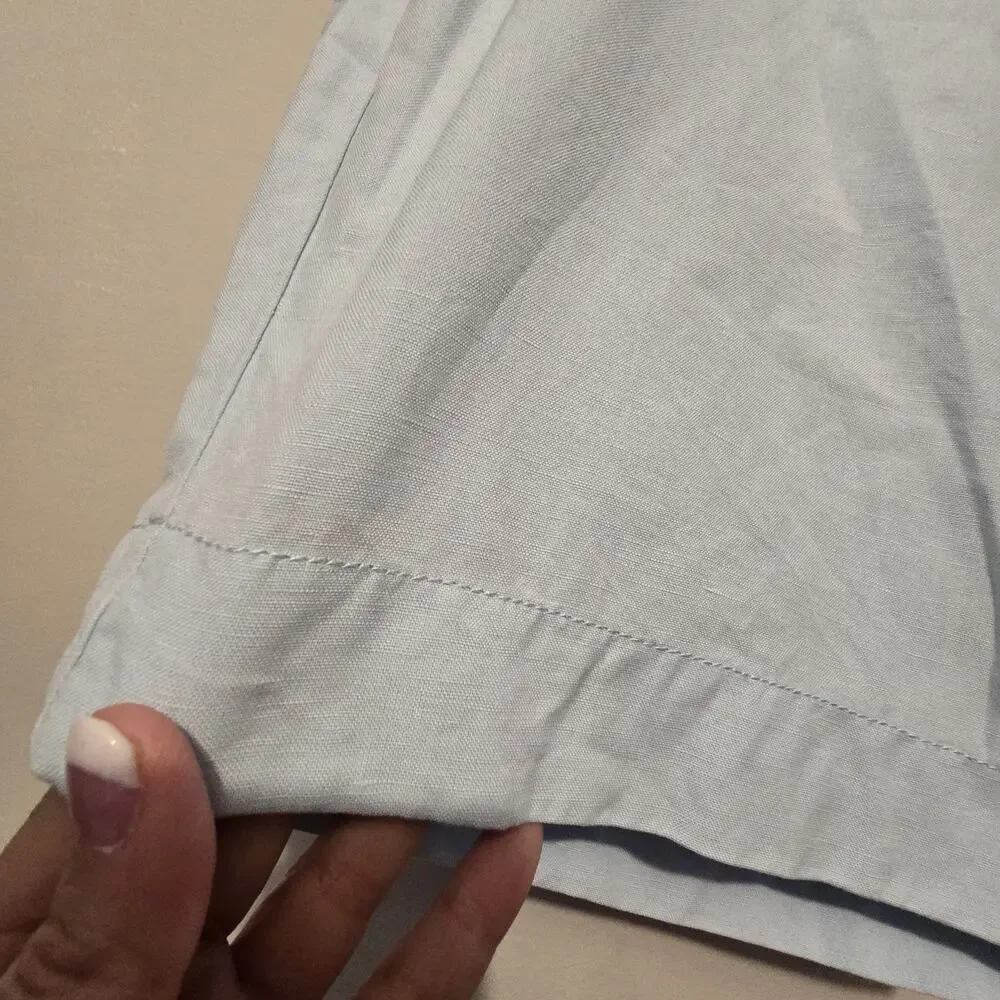 Faherty‎ Linen Blend Malibu Shorts Mens Sz 36 Blue 37